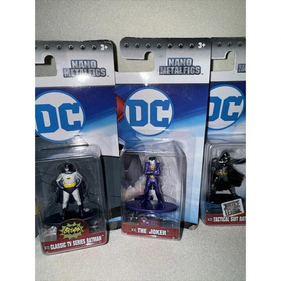Mattel DC Micro Collection (Lot of 6, New) Assorted DC Justice League Figures - Picture 3 of 7